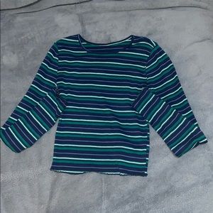 Stripped crop top